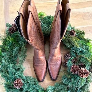 Lucchese handmade leather boots NWT